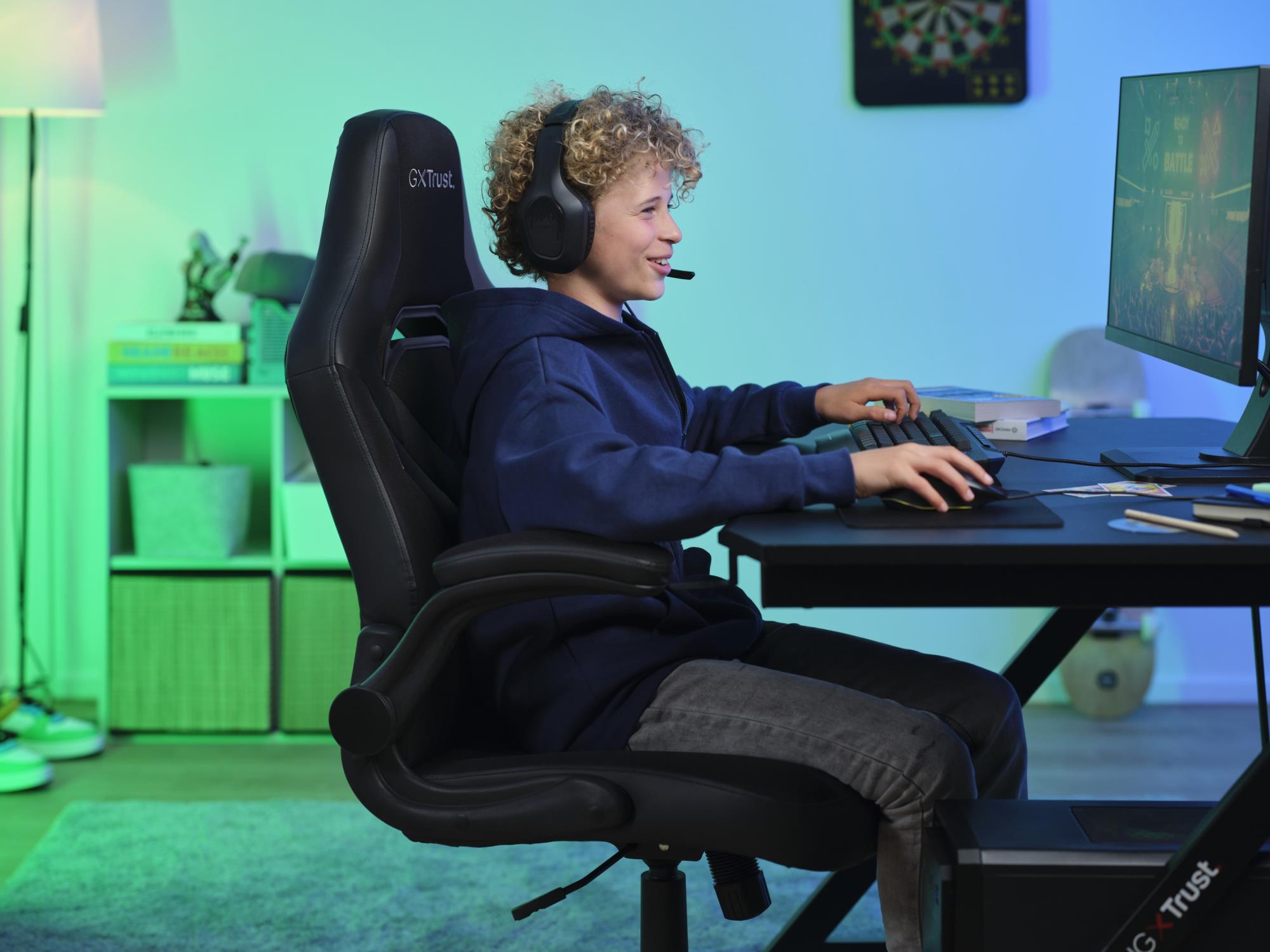 GAMING CHAIR GXT 703 RIYE/BLACK 25128 TRUST