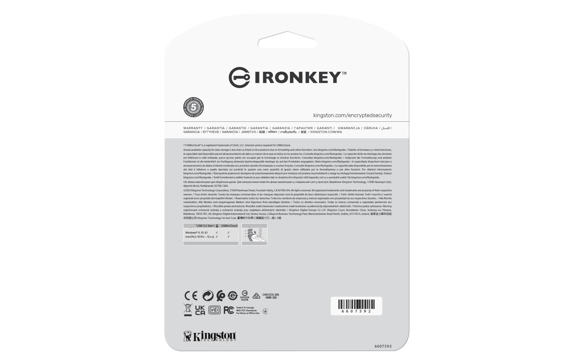 MEMORY DRIVE FLASH USB3.2/256GB IKLP50/256GB KINGSTON