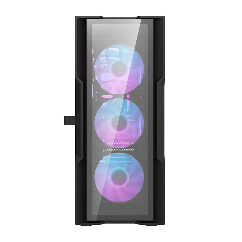 Darkflash DK431 Glass computer case (black) + 4 RGB fans - Image 5