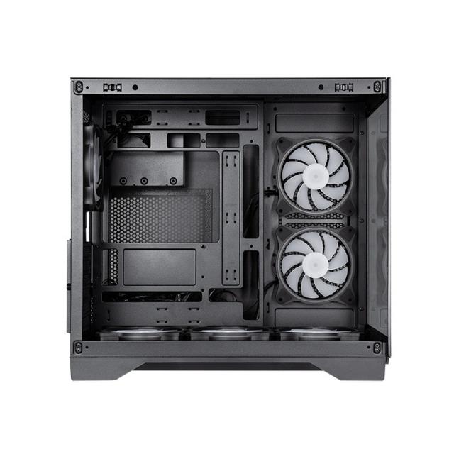 Case CHIEFTEC VISIO GM-30B-TG-OP MidiTower Case product features Transparent panel Not included ATX MicroATX MiniITX Colour Black GM-30B-TG-OP