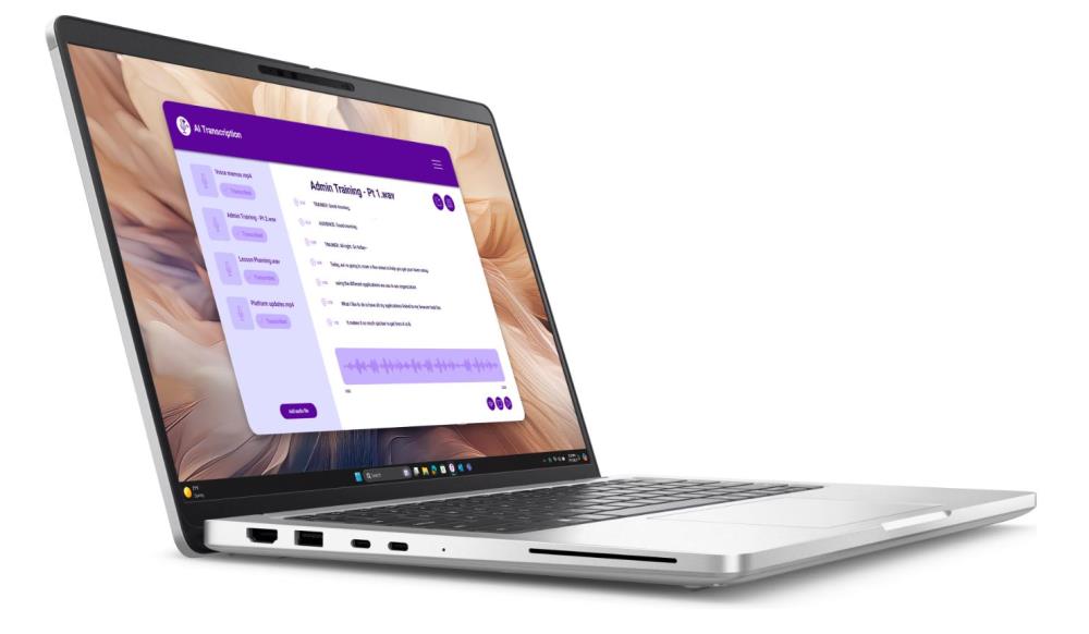 Notebook DELL Pro Plus Pro 14 Plus CPU Ryzen AI 5 PRO 340 2000 MHz 14" 1920x1200 RAM 16GB LPDDR5 7500 MHz SSD 512GB AMD Radeon(TM) 840M graphics Integrated EST Smart Card Reader Windows 11 Pro 1.4 kg 210-BQQW_1018190310_EST