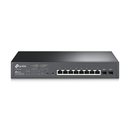 TP-LINK | JetStream 10-Port Gigabit Smart PoE Switch | TL-SG2210MP | Managed L2 | Rackmountable | SFP ports quantity 2 |
