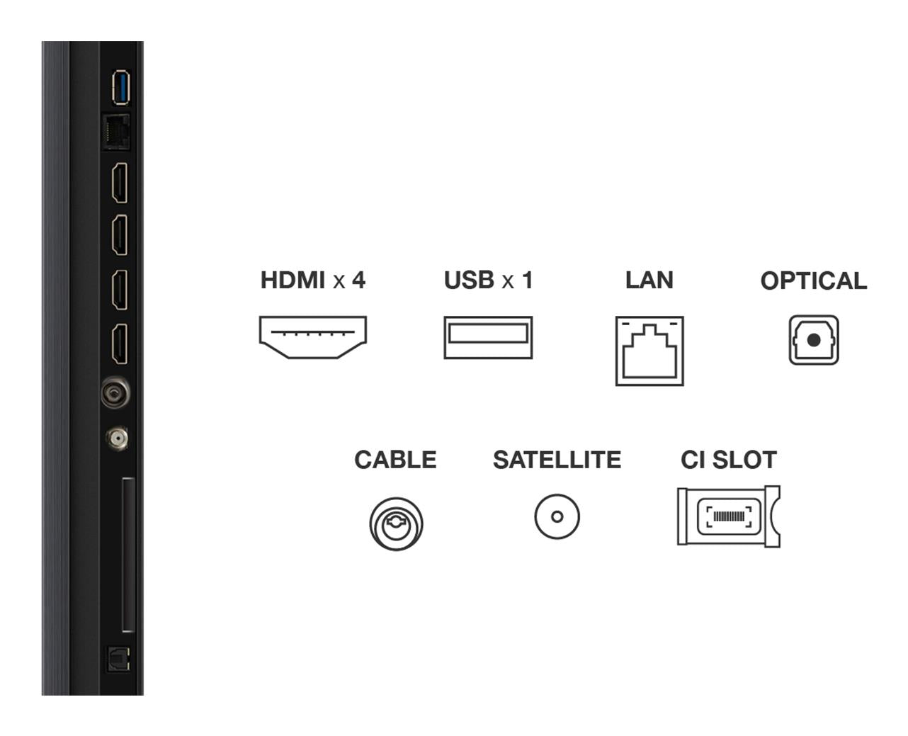 TV Set TCL 98 " 4K Ultra HD 3840 x 2160 pixels Flat 16:9 QD-Mini LED 98Q6C