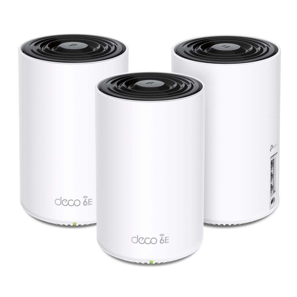 Wireless Router TP-LINK Wireless Access Point / Router 3-pack 5400 Mbps Mesh Wi-Fi 6e 3x10/100/1000M Number of antennas 4 DECOXE75(3-PACK)