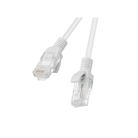 Lanberg Patchcord CAT.6 UTP 1M fluke passed 10-pack, Grey | PCU6-20CC-0100-S