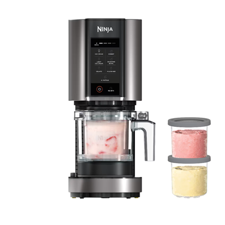 NINJA Ice Cream Maker | NC302EU CREAMi 7-in-1 | Power 800 W | Capacity 0.493 L | Black/Silver