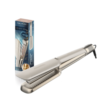 Cecotec Hair Straightener | Air Lisse Champagne | Ceramic heating system | Ionic function | Temperature (max) 230 °C | T