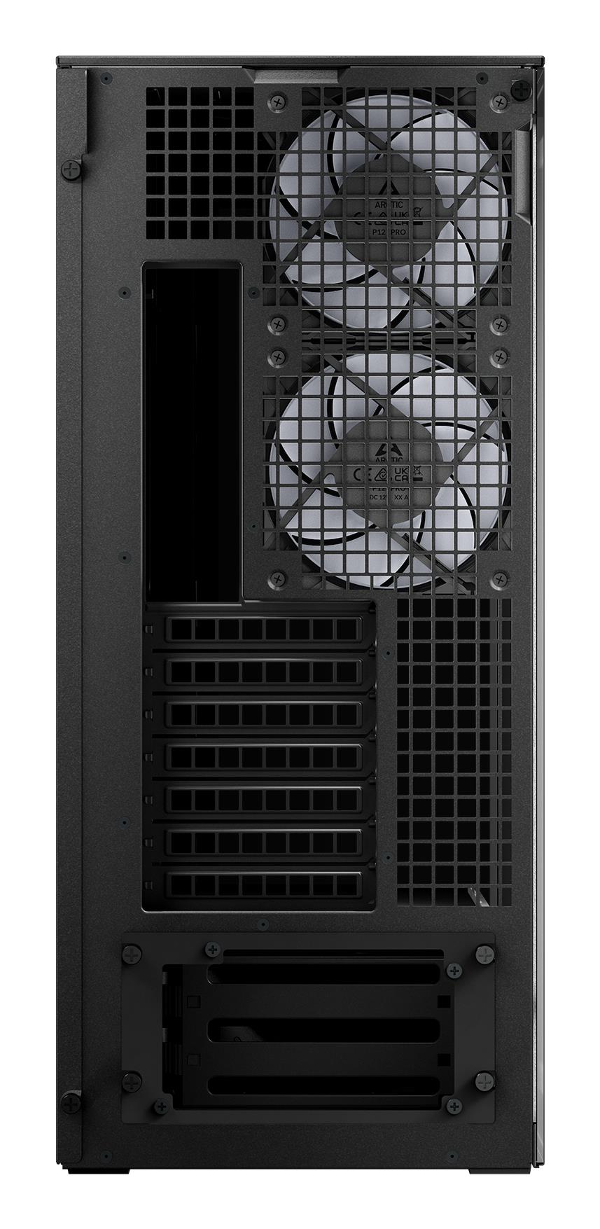 Case ARCTIC EATX Black Midi Tower PC ACPCC00015A