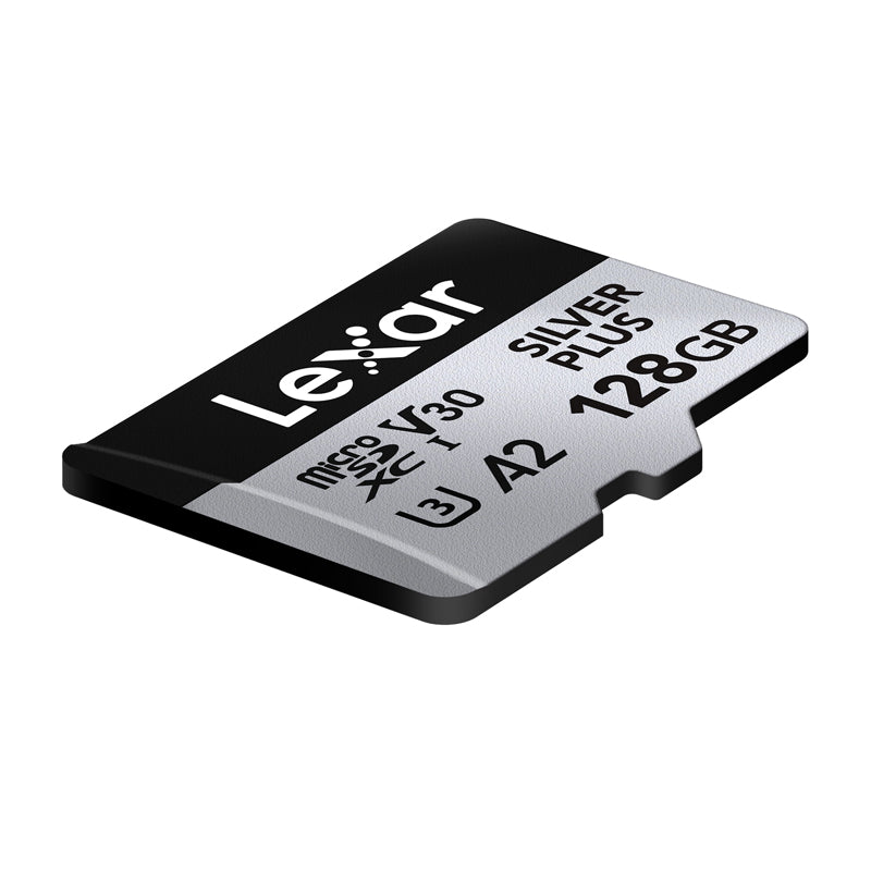 Karta pamięci Lexar High-Performance Silver Plus microSDXC 128GB + adapter - Image 5