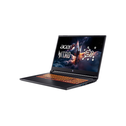 Acer | Nitro V 17 AI ANV17-41-R9XF | Obsidian Black | 17.3 " | IPS | QHD | 2560 x 1440 pixels | AMD Ryzen 7 | 260 | 32 G