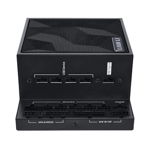 Power Supply LIAN LI EDGE1300 1300 Watts Efficiency 80 PLUS PLATINIUM PFC Active G9P.EG1300.BE00.EU