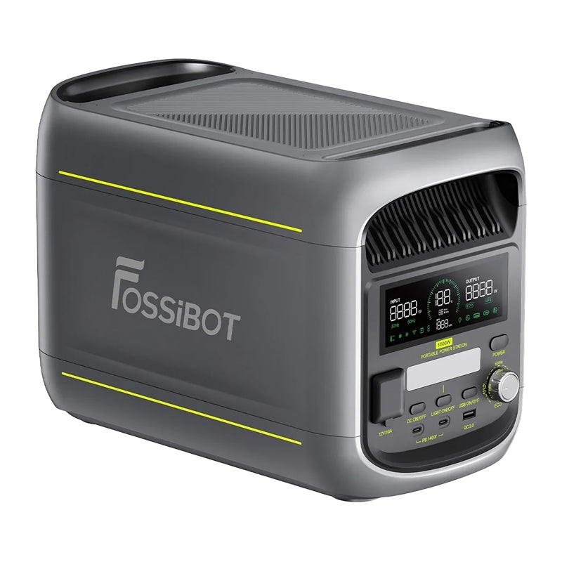 FOSSIBOT F1800 1800W Charging Station (Gray) - Image 3