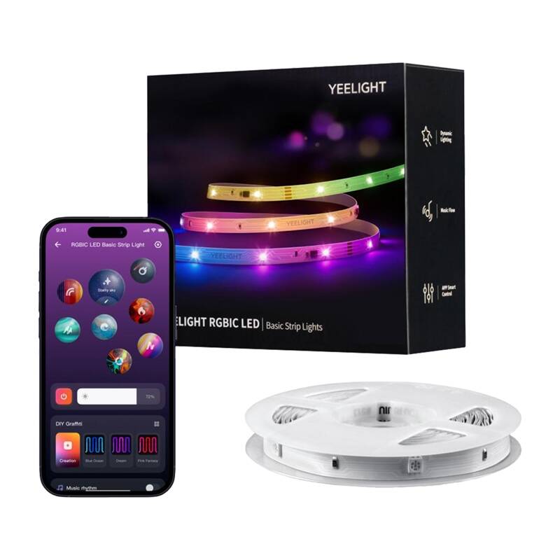 Yeelight LED RGBIC Strip Basic Strip Lights (6 meters) - Image 4