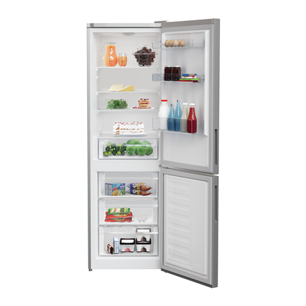 INDESIT Refrigerator | INKS 1361 S4E | Energy efficiency class E | Free standing | Combi | Height 185.2 cm | Fridge net 