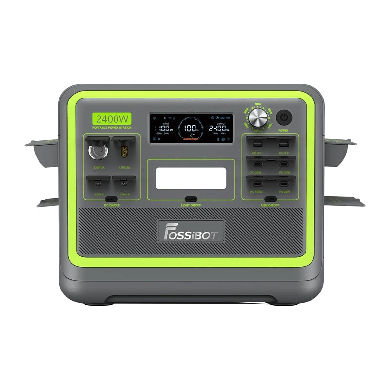 FOSSIBOT F2400 2400W Charging Station (Green) - Image 5