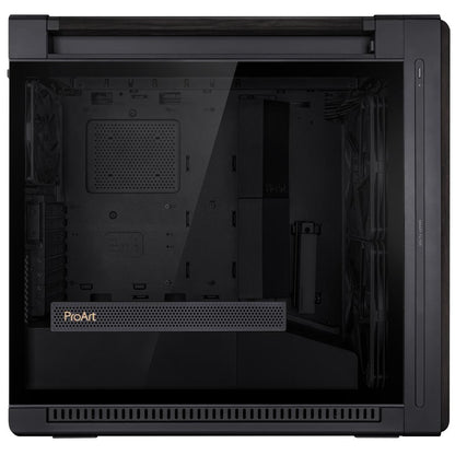 Case|ASUS|ProArt PA602 Wood Edition - Tempered Glass Panel|MidiTower|Case product features Transparent panel|ATX|EATX|MicroATX|MiniDTX|MiniITX|Colour Black|PROARTPA602WOODTGPWM