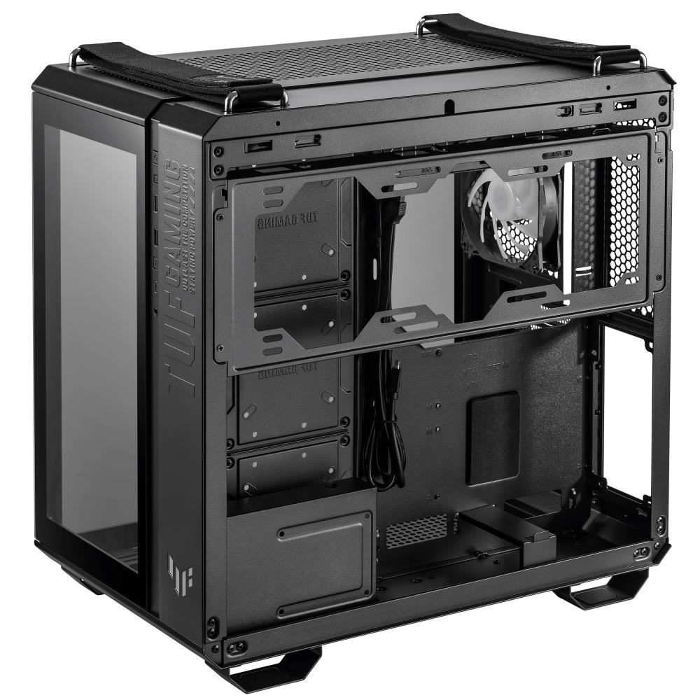 Case ASUS GT502 PLUS MidiTower Not included ATX MicroATX MiniITX Colour Black GT502PLUS/BLK/TG/TUFGAM