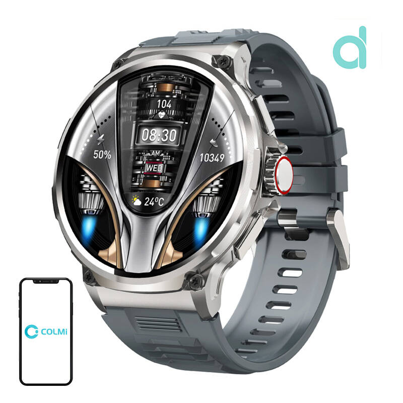 Colmi V69 Smartwatch (Silver) - Image 1