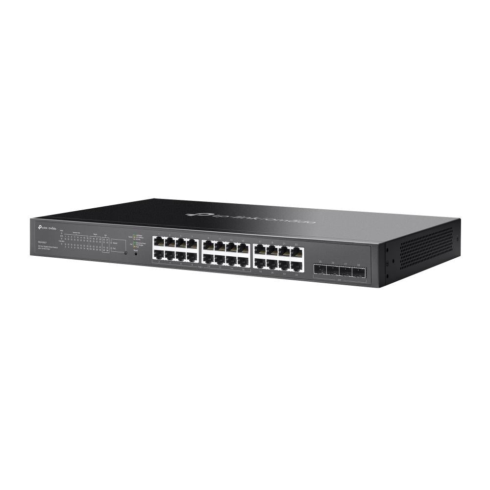 Switch TP-LINK Omada SG2428LP Desktop/pedestal Rack 24x10Base-T / 100Base-TX / 1000Base-T 4xSFP PoE ports 8 PoE+ ports 16 150 Watts SG2428LP