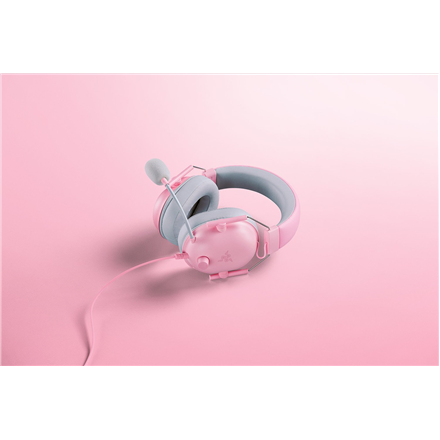 Razer Gaming Headset | BlackShark V2 X (PlayStation Licensed) | Wired | Over-Ear | Microphone | Quartz | Noise canceling