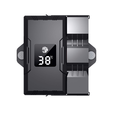 Gamemax CPU Air Cooler | GAMMA 90 DIGITAL BK | Black