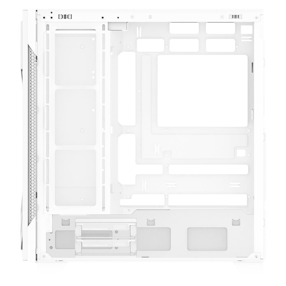 Case ADATA STARKER AIR BTF MidiTower ATX EATX MicroATX MiniITX Colour White STARKERAIRBTFMTA-WHCWW