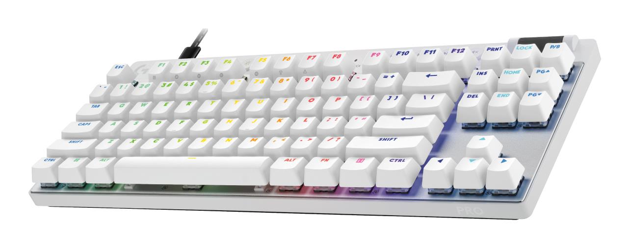 KEYBOARD PRO X TKL RAPID/ENG WHITE 920-013242 LOGITECH