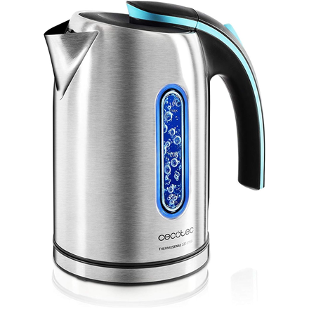Cecotec Kettle | ThermoSense 220 Steel | Electric | 1630 W | 1.2 L | Stainless Steel | 360° rotational base | Stainless 