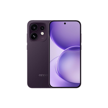 OPPO Reno16 5G (CPH2865) | Purple Black | 6.32 " | AMOLED | 2640 x 1216 pixels | Qualcomm | Snapdragon 7 Gen 4 | Interna