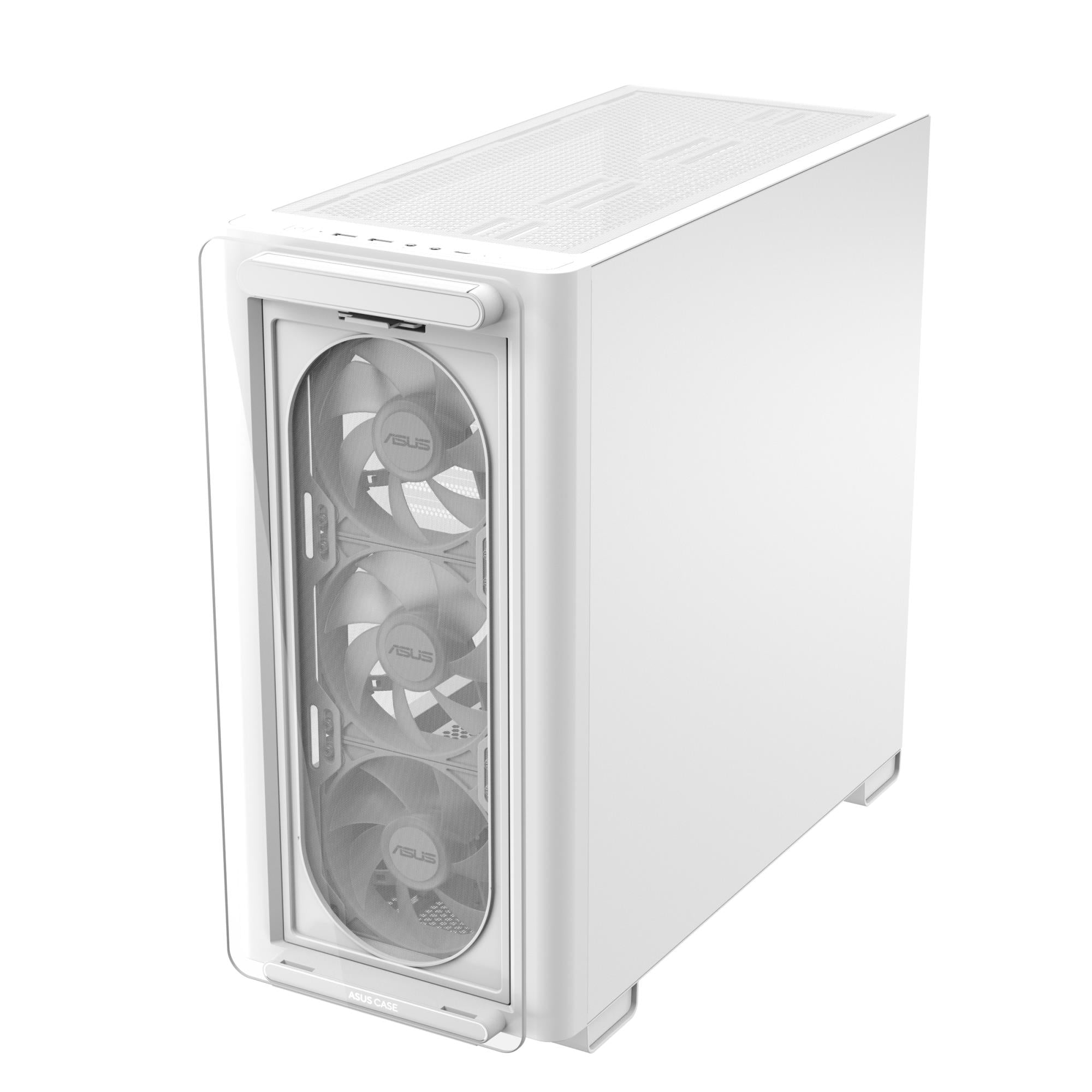 Case ASUS A23 PLUS MidiTower Case product features Transparent panel MicroATX MiniITX Colour White A23PLUSTG/ARGBWHITE