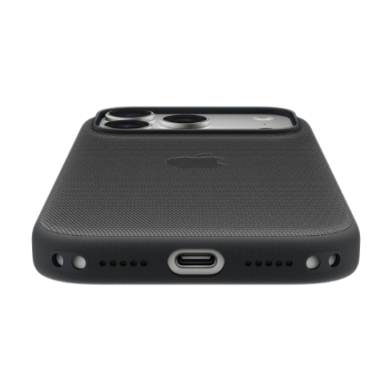 Apple Back cover | Apple | iPhone 17 Pro | TechWoven | Black | MagSafe