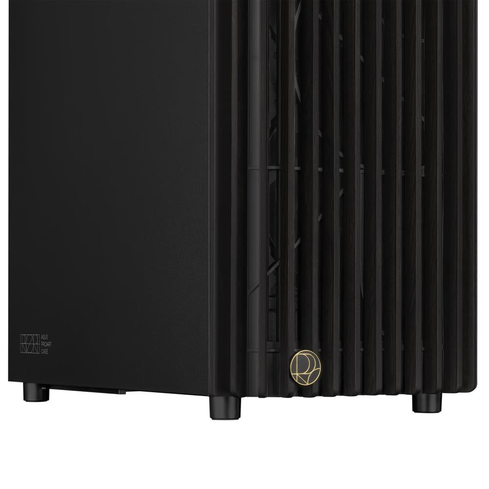 Case ASUS ProArt PA401 Wood Edition - Metal Panel MidiTower Not included ATX Colour Black PROARTPA401WOODMETPWM