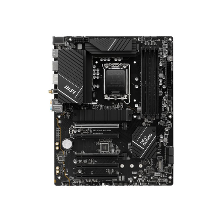 MSI | PRO B760-P WIFI DDR4 | Processor family Intel | Processor socket LGA1700 | DDR4 | Supported hard disk drive interf