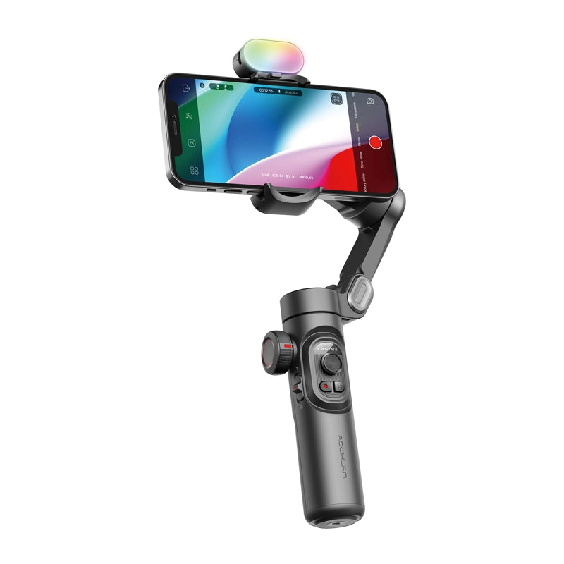 AOCHUAN XE Gimbal with RGB Lighting (Black) - Image 1