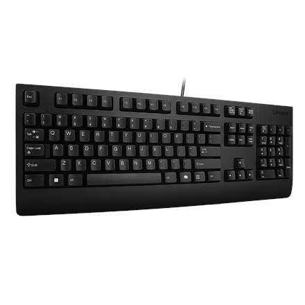 Lenovo Preferred Pro II USB Keyboard-US Euro | Keyboard | Wired | US Euro | Black