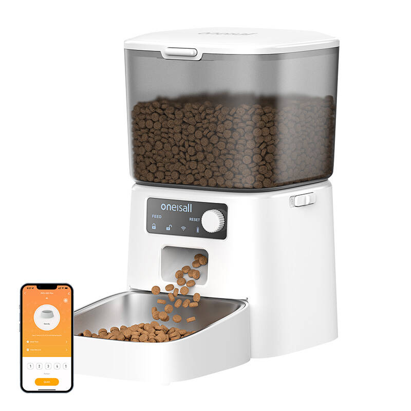 Smart food dispenser Oneisall PFD001 Pro (white) - Image 1