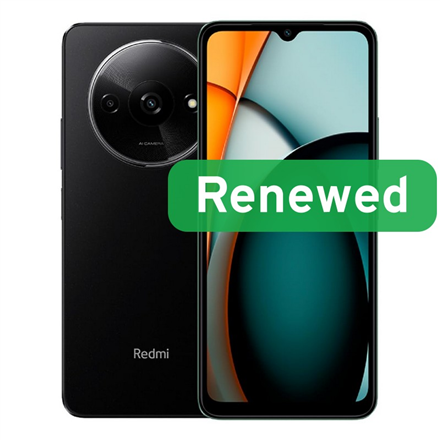 Xiaomi Renewed | Grade B | Redmi A3 4G | 64 GB | Midnight Black | LTE | O