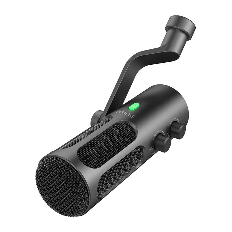 Fifine Tank 3 dynamic microphone (black) - Image 1