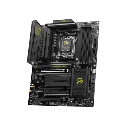 MSI MAG B850 TOMAHAWK MAX WIFI | Processor family AMD | Processor socket AM5 | DDR5 | Supported hard disk drive interfac