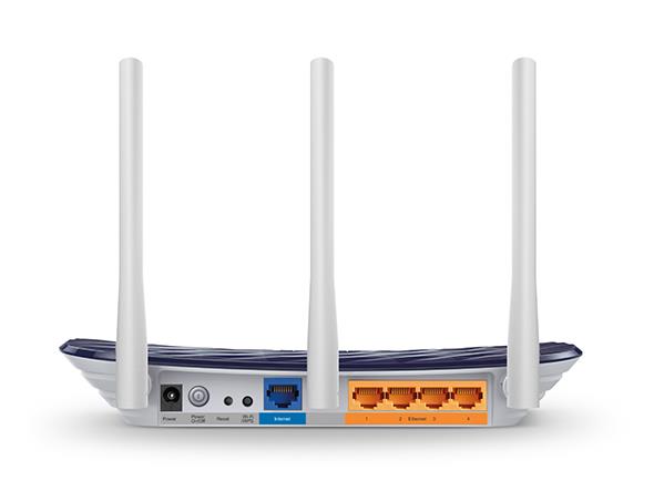 Wireless Router TP-LINK Wireless Router 733 Mbps IEEE 802.11a IEEE 802.11b IEEE 802.11g IEEE 802.11n IEEE 802.11ac 1 WAN 4x10/100M Number of antennas 3 ARCHERC20V4
