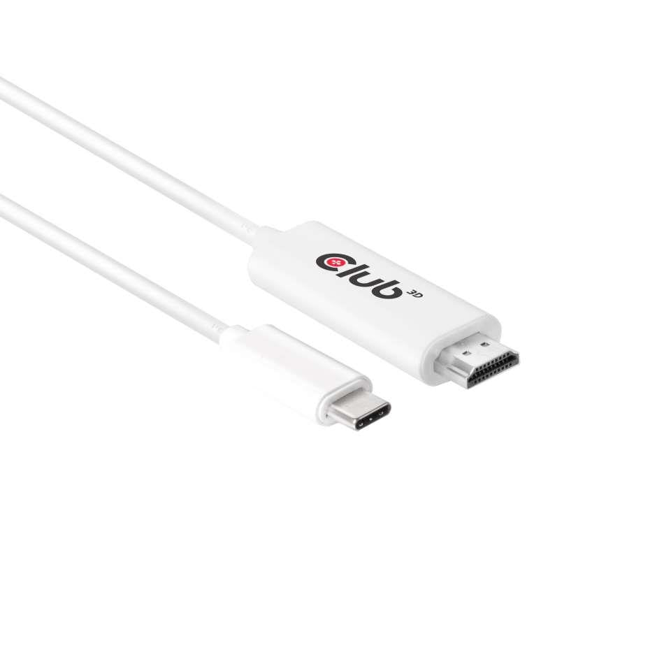CABLE USB-C TO HDMI 1.8M/M/M CAC-1514 CLUB3D