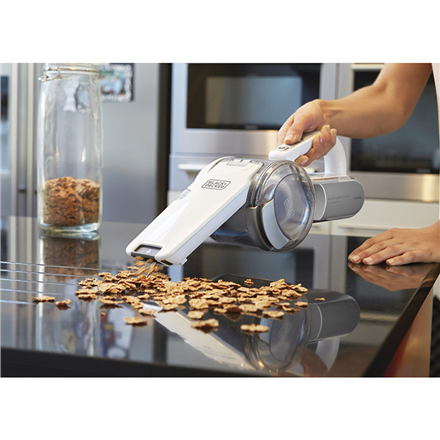 BLACK & DECKER | Vacuum Cleaner | PV1820L-QW | Cordless operating | Handstick | 18 V | Operating time (max) 13 min | Whi