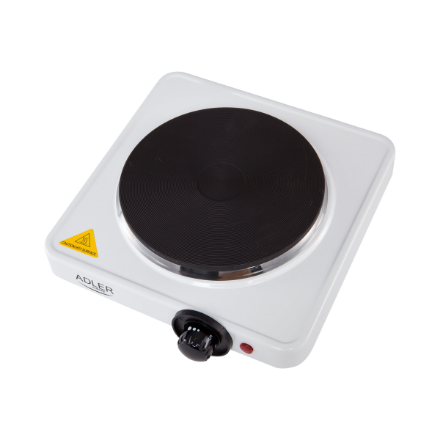 Adler | Free standing table hob | AD 6503 | Number of burners/cooking zones 1 | Electric | White