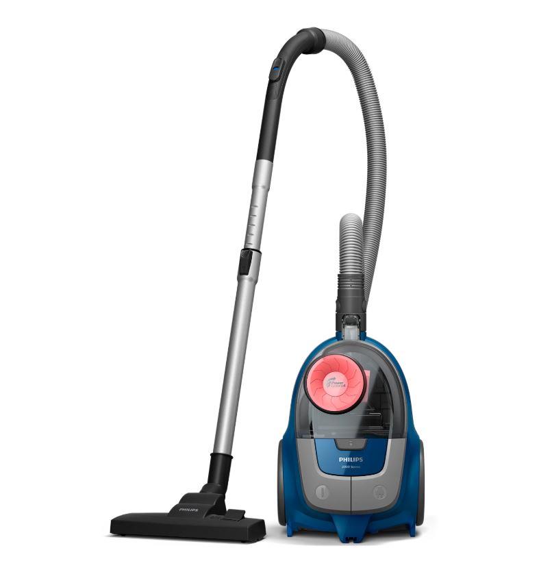 Vacuum Cleaner PHILIPS Bagless 850 Watts Capacity 1.3 l Noise 77 dB Dark Blue Weight 4.4 kg XB2123/09