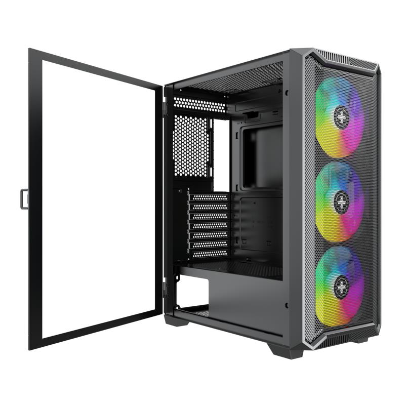 Case XILENCE ATX/micro ATX/Mini-ITX Black Midi Tower PC XG161