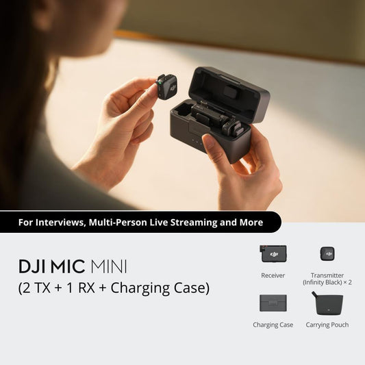 CAMERA ACC MIC MINI 2TX+1RX/CP.RN.00000433.04 DJI