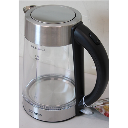 SALE OUT. Gorenje K17GDWII Kettle, Electric, Capacity 1.7 L, Power 2200 W, Stainless steel | SALE OUT. | Gorenje Kettle 