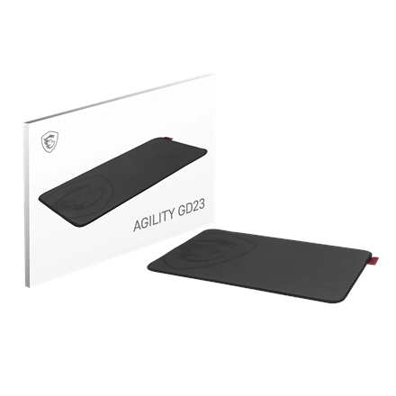 MSI Agility GD23 | Mouse pad | 220 x 320 x 3 mm | Black