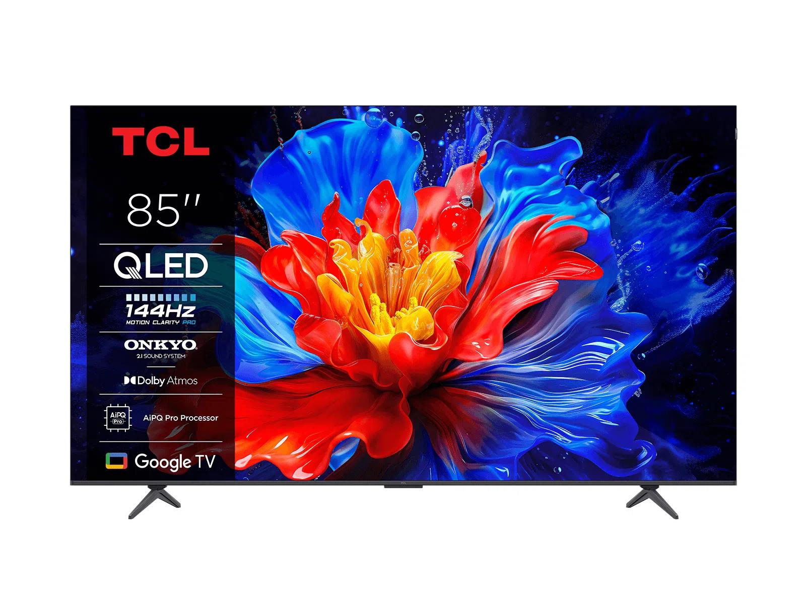 TV Set TCL 85 " 4K Ultra HD 3840 x 2160 pixels Flat 16:9 QLED 85P89K