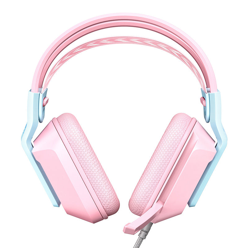 ONIKUMA X13 gaming headphones (pink) - Image 2